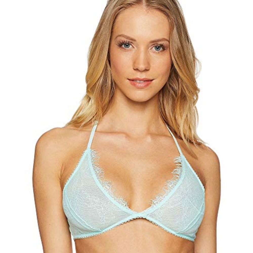 Free People Eyelash Lace Bra with Racerback NWT